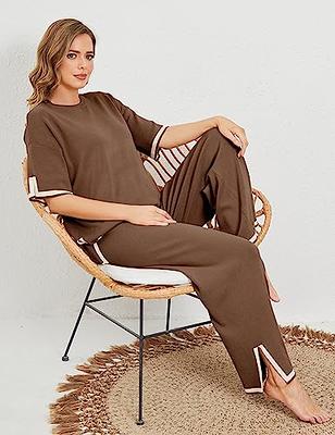  Womens Fall Fashion 2023,Two Piece Set Lounge Sets For Women  Womens Sweatsuits 2 Piece Set Sweater Sets Women 2 Piece Clothing Set  Womens 2 Piece Outfits Fall Sweat Pants(Army Green,Small) 