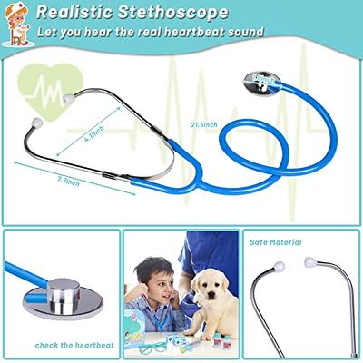 Real Working Stethoscope for Kids Role Play or Listening to Heartbeats