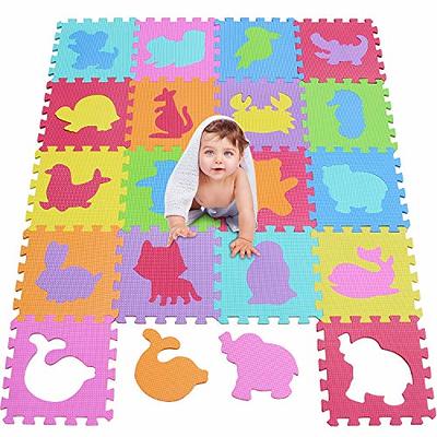 MSHEN Baby Play Mats, Foam Play Mat Tiles, Jigsaw Puzzle Interlocking Floor  for Children,Kids and Toddlers