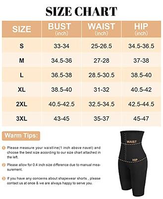 FeelinGirl Shapewear Shorts for Women High Waist Shaping Bodyshort