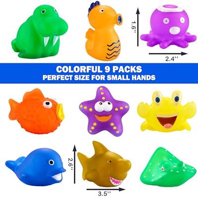 Color Changing Mold Free Bath Toys for Kids Toddlers, Color Change Sea  Creatures Ocean Animal Toys