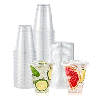 Turbo Bee 200Pack 12oz Clear Plastic Cups,Disposable PET Crystal Dringking  Cups,Disposable Plastic Party Cups for Ice Coffee, Smoothie, Slurpee, or  Any Cold Drinks - Yahoo Shopping