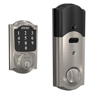 Shop Schlage Encode Plus Camelot Satin Nickel Smart Lock and