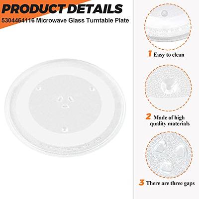 13 1/2 Microwave Glass Turntable Plate/Tray Replacement for Kenmore  Frigidaire Microwave - Replaces 5304464116 5304509621 ffmv162lsa cfmv157gba  CFMV152CLBA FFMV1745TBA PLMV168CC1-13.5/345mm Plate - Yahoo Shopping