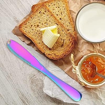 Stainless Steel Butter Spreader, Butter Knife - 3 in 1 Kitchen  Gadgets (2 Set): Butter Knives