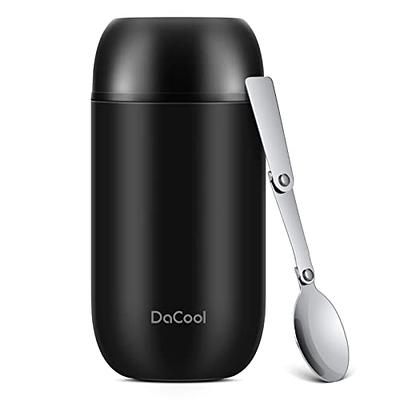 DaCool Kids Thermos for Hot Cold Food 16oz Insulated Food Jar for