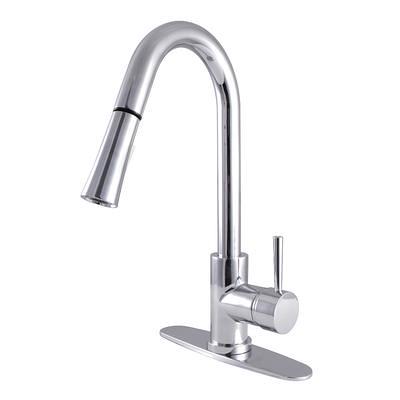 Single Handle Pull-Down Bathroom Faucet in Chrome 15765LF-PD