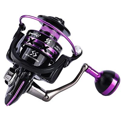 Sugayilang Fishing Reel Gear Ratio 5.2:1 - Spinning Reel for Freshwater  Fishing