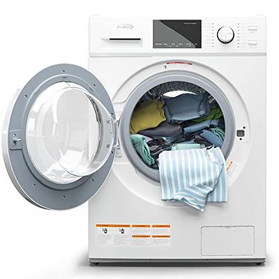 2.7 cu. ft. Portable Washer & Dryer Combo in White/Black - Yahoo