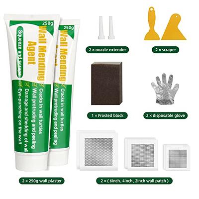 Boncart Drywall Repair Kit, Drywall Patch,Wall Patch Repair Kit,Wall Repair  Patch,2pcs Drywall Repair Patch 4inch