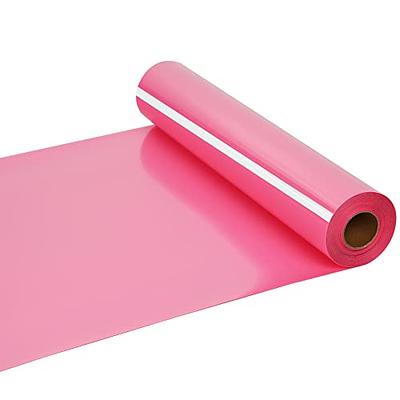 VAST WANT Pink HTV Vinyl Roll-12 X 30ft Pink Iron on Vinyl for Cricut &  Other Cutting Machines, Heat Transfer Vinyl for Shirts - Easy to Cut, Weed