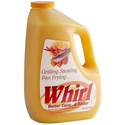 Whirl Sodium-Free Butter Flavored Oil Butter Substitute 1 Gallon