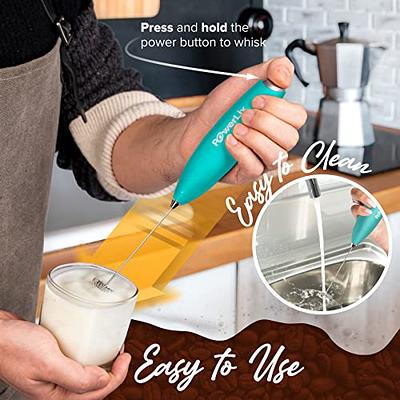 Automatic Egg Beater Mini Foam Coffee Machine Whisk Electric Milk Frother  Mixer Without Battery Portable Kitchen Coffee Tools