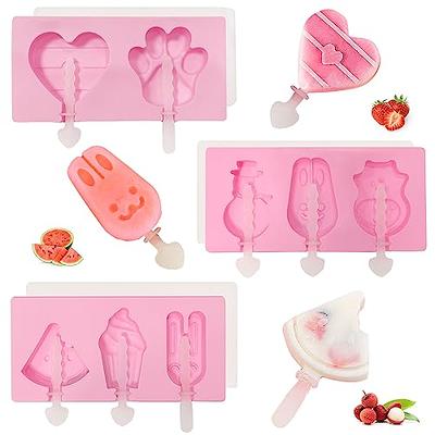 Dyna-Living Commercial Popsicle Molds 20PCS Flat Heads with Double-slot Stainless  Steel Popsicle Molds Metal Ice Cream Popsicle Mold with Lid, Single Cup  Capacity 85ml - Yahoo Shopping