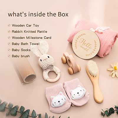 Wooden Baby Rattle - Baby Essentials