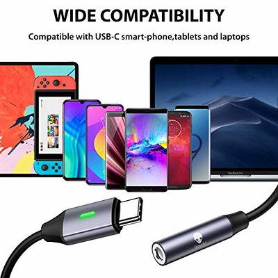  Stouchi USB C to 3.5mm Dongle Adapter, USB C to 3.5mm Headphone  Jack Hi-Fi DAC Compatible with iPhone 15 Pixel 8 7/6a/6/5, iPad Mini 6,  Samsung Galaxy S22/S21/S20 Plus Ultra, Note