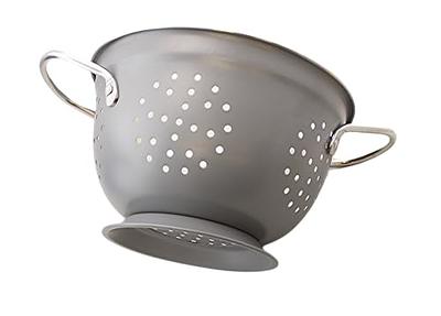 Stainless Steel Kitchen Colander - A Pasta Strainer, Fruit