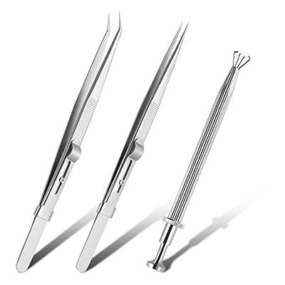 3 Pack Diamond Holder Pick up Tool Stainless Steel Tweezers Diamond Claw  Tweezers Parts Beads Diamond Gems Prong Tweezer Grabber Stone Jewelry  Locking Tweezers - Yahoo Shopping