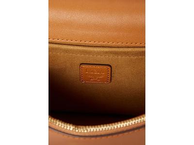 Small Tracy Shoulder Bag in Visetos Cognac