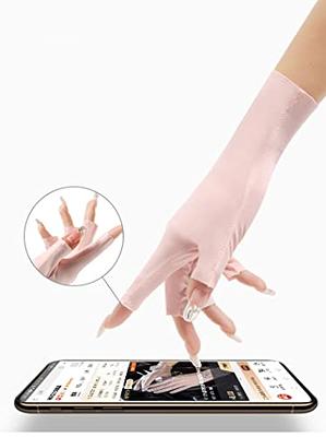 Vikodah Women Fingerless Gloves Summer UV Protection Gloves Cool