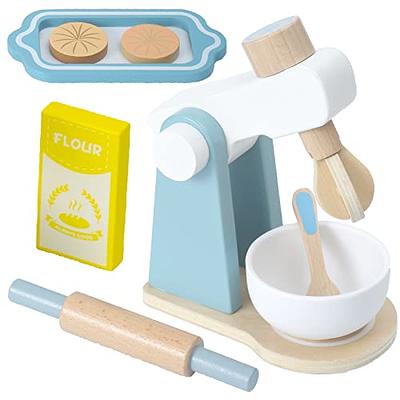 Montessori Mama Wooden Toy Blender, Juicer and Smoothie Maker for Pretend  Play Kitchen Accessories. Toy Mixer for Kids Includes Cup, Mixer, and Fruit