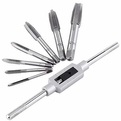 8 Pcs Metric Milling Machine Taps Set - Adjustable Thread Tap Reamer Wrench  Kit with Hand Screw Threader Plug Taps Set M3-M12 for Woodworking and  Machinery Repair - Yahoo Shopping