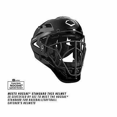 EvoShield PRO-SRZ Catcher's Helmet Black Small