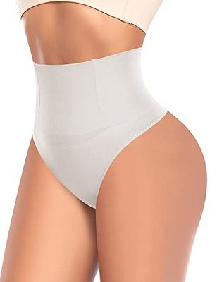  Tummy Control Thong Shapewear For Women High Waisted Panties  Girdle Seamless Slimming Body Shaper Underwear A# Brown