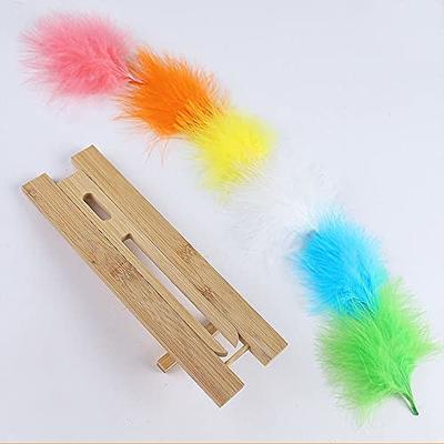  120pcs Colorful Goose Feathers for DIY Crafts, Jewelry