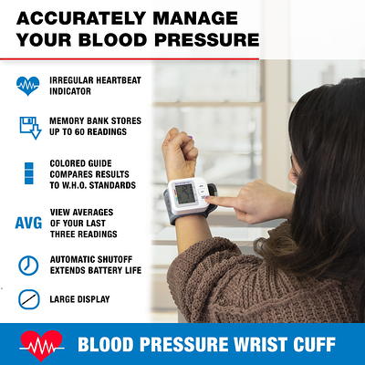 Baseline Wristwatch Blood Pressure and Pulse Monitor - Yahoo Shopping