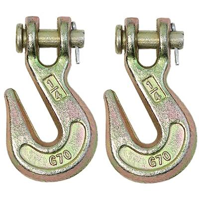 Boxer 10 Pack - 3/8” Grade 70 Forged Clevis Slip Hook, 30,000 lbs Breaking  Strength, for Chain Hooks for Trailers and Towing - Heavy Duty - Yahoo  Shopping