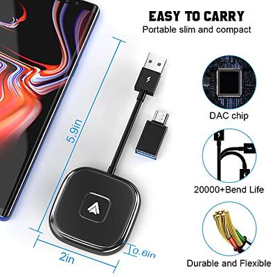  Wireless Android Auto Adapter,Wireless Android Auto Dongle,Android  Auto Wireless Adapter,Plug & Play,Fast Auto Connect & Easy Use : Electronics