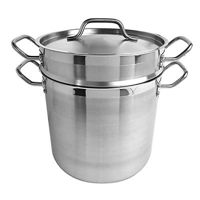 2 Pack Double Boiler Pot Set Stainless Steel Melting Pot For