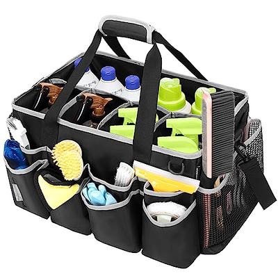 1 KeFanta Cleaning Caddy Organizer with Handle, Yellow Plastic Bucket for  Cleaning Supplies Products, Cleaning Tool Storage Tote