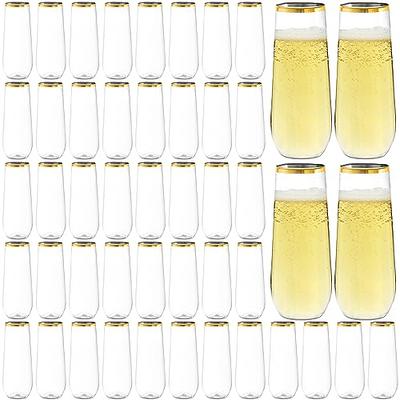 BENECREAT 20 Flat Round Clear Wine Glass Name Charms, Acrylic Wine Glass  Charms with Brass Wine Glass Charm Rings for Halloween Christmas Party  Glass Identification Decoration - Yahoo Shopping