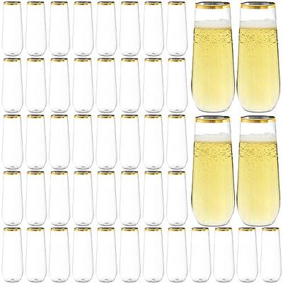 BENECREAT 20 Flat Round Clear Wine Glass Name Charms, Acrylic Wine Glass  Charms with Brass Wine Glass Charm Rings for Halloween Christmas Party Glass  Identification Decoration - Yahoo Shopping