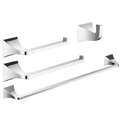  Lyndall Double Robe Hook in Polished Chrome : Home & Kitchen