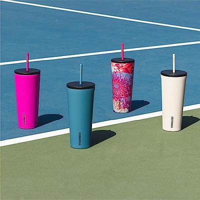 KISSKIND 40 oz Tumbler with Handle and Straw Lid Leak-proof