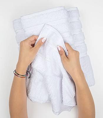 LANE LINEN Cotton Bath Towels for Bathroom Set - 18 PC Bathroom Towels Set  - 4 Bathroom Towel Set, 6 Hand Towels for Bathroom, 8 Washcloths, Soft