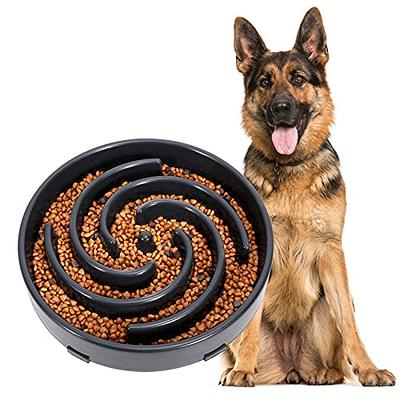 Pet Anti-choke Slow Feed Bowl, Interactive Eating Puzzle Bowl With Non-slip  Base, Suitable For Medium And Large Dogs