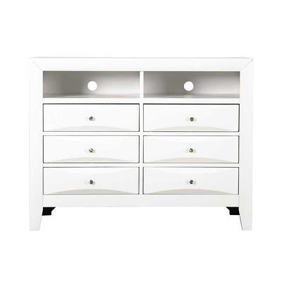 Home Decorators Collection Grantley Ivory 6-Drawer Chest of Drawers (51 in.  H x 40 in. W x 20 in. D) M13702C6 - The Home Depot