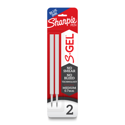 Sharpie S Gel Pen White Barrel Medium Point 0.7mm Black Ink 4 Pack - Office  Depot