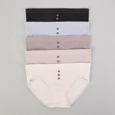 5PK RIBBED THONGS