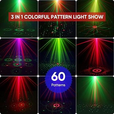 Laser Light RGB Projector Party Lights 60 Patterns DJ Magic Ball