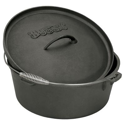 Bayou Classic 2.5 Quart Cast Iron Covered Bean Pot