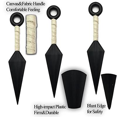 BMARLF Ninja Cosplay Kunai Set 10 Pcs Props Plastic Ninja Themed Costume