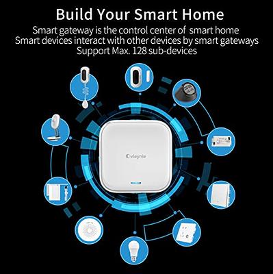 eMylo Zigbee Hub Gateway, 2 in 1 Zigbee 3.0 Bluetooth Tuya Smart Gateway  Work with Smart Life and Tuya APP, Compatible with Alexa and Google