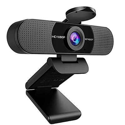 1080P HD Webcam with Microphone, Streaming Computer Web Camera for  Laptop/Desktop/Mac/TV, USB PC Cam for Video Calling, Conferencing, Gaming