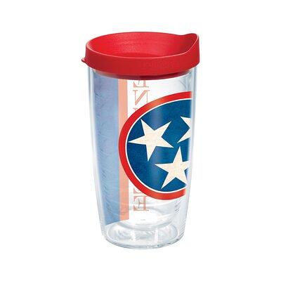 Tervis Red 16 oz Tumbler with Lid