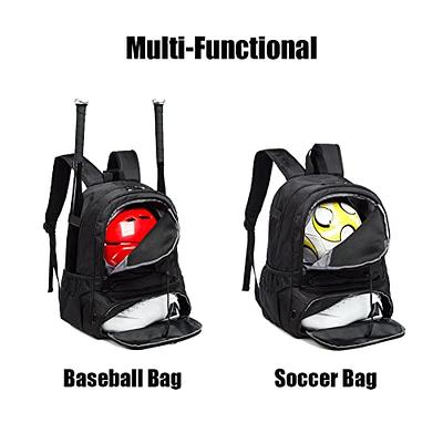 Youth Baseball Bag,Youth Boys Girls Baseball Soccer Basketball Bat